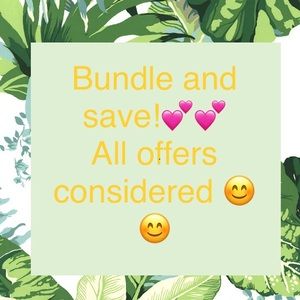 Bundle and save💕💕